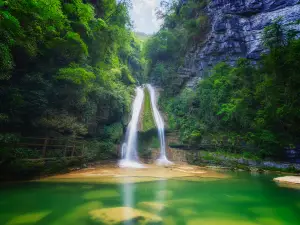 Niujiaozhai Waterfall Scenic Area