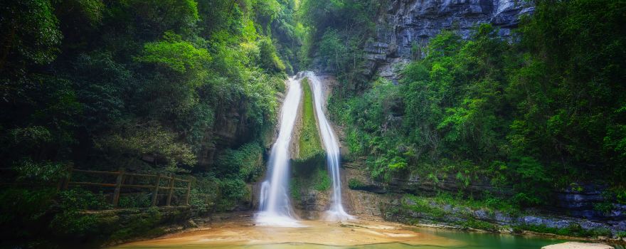Niujiaozhai Waterfall Scenic Area