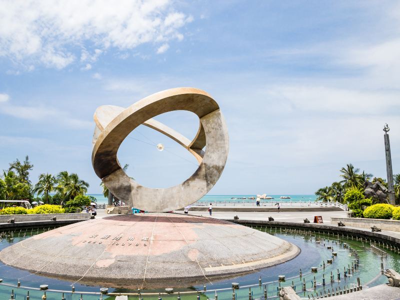 Tianyahaijiao Planet Sculpture