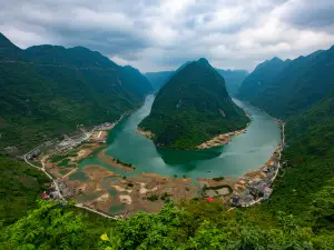 First Bay of Honghe River