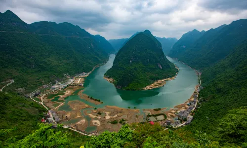 First Bay of Honghe River