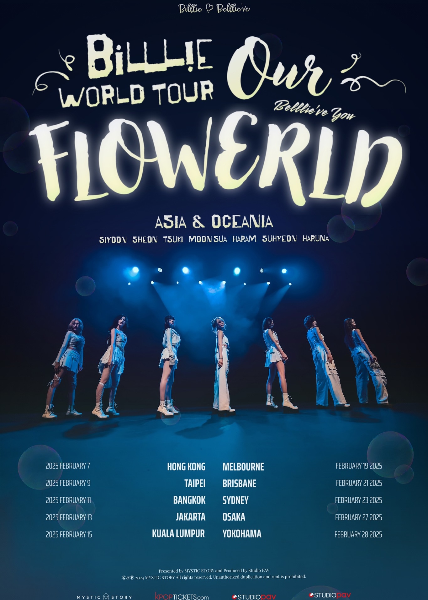 Billlie Concert 2025 Thailand Billlie World Tour 'Our FLOWERLD