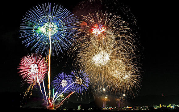 Hozugawa Fireworks Festival | Kameoka