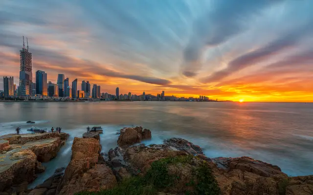 Sunrises in QingDao