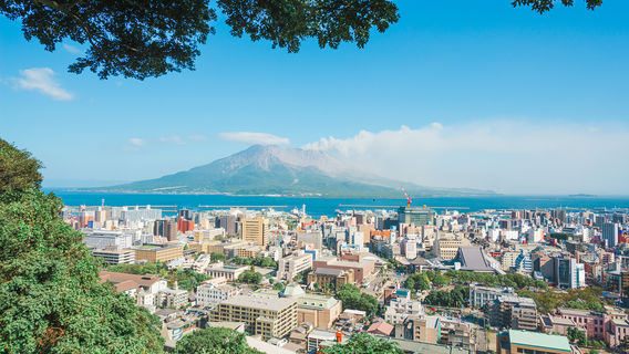 Shiroyama Park Observation Deck