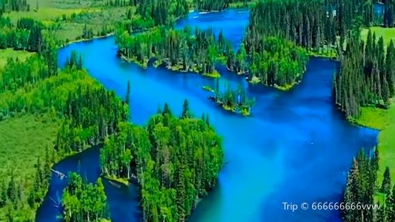 Shaya County Moon Bay Scenic Area