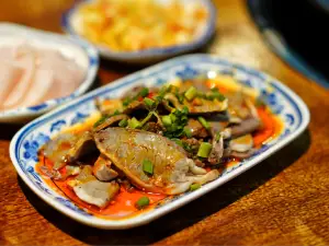 吊锅合渣