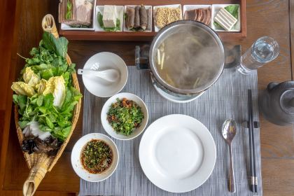 Huangguoshu Bailian Hotel Restaurant Waterfall