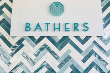 Bathers at Cheung Sha Beach