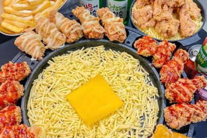 曼巴鸭梨·韩风炸鸡·料理(金成时代店)