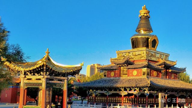 Tongliao Jixiang Micheng Dalelin Temple (North Gate)