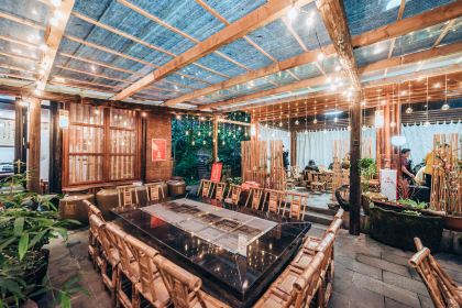 竹福苑酒家·火塘全竹宴(忘忧谷店)