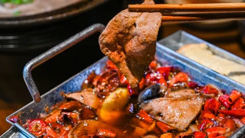 Gushi Xiang Qiaojiao Beef (Intangible Heritage) in Leshan