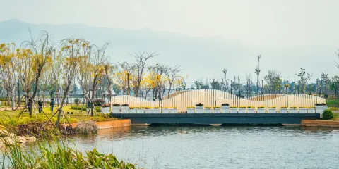 長橋海大屯海濕地
