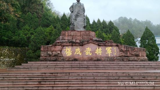 楊成武將軍紀念館位於福建省龍岩市長汀縣汀州鎮西門羅漢嶺楊成武