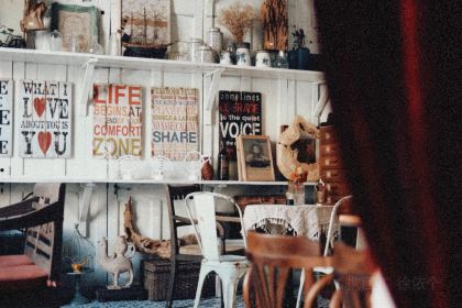 阁楼咖啡书吧茶餐厅