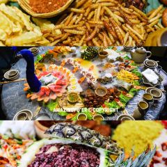 傣景园景颇族绿叶手抓饭 여행 사진