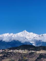 梅里雪山観景台