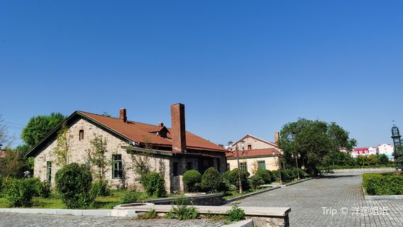 Russian-style Buildings in Manzhouli