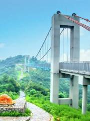 Longshan Greenway Glass Suspension Bridge Scenic Area