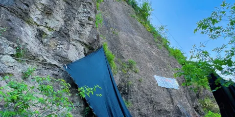 紀龍山野營溶洞體驗探險營地