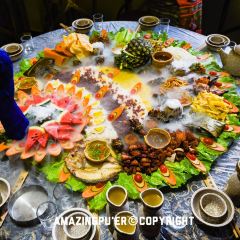 傣景园景颇族绿叶手抓饭 여행 사진