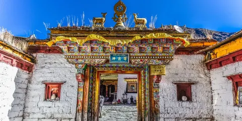 稻城亞丁風景區-沖古寺