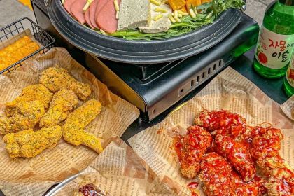 曼巴鸭梨·韩风炸鸡·料理(金成时代店)