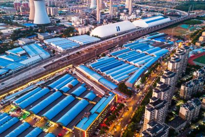 济南环联商贸城夜市