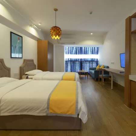 Mama Apartment (Chongqing University Town Subway Station Branch) Отели рядом с достопримечательностью «Chongqing Shapingba Meilixi Street Pedestrian Street»