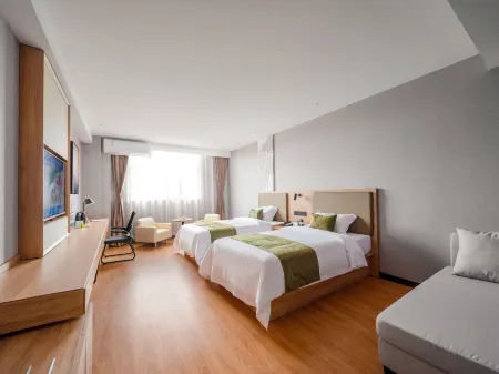 GreenTree Hotel (Zhongbei college store, Danyang glasses Industrial Park) Отели в г. Даньян