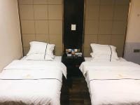 南阳隍金国际主题酒店 - 普通双床房(无窗)