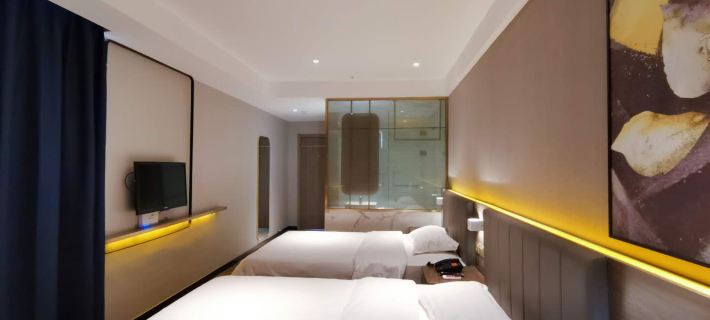 7Days Inn Chain Hotel (Suzhou Dushu Lake Higher Education Park Wenxing Plaza) Отели в г. Сучжоу