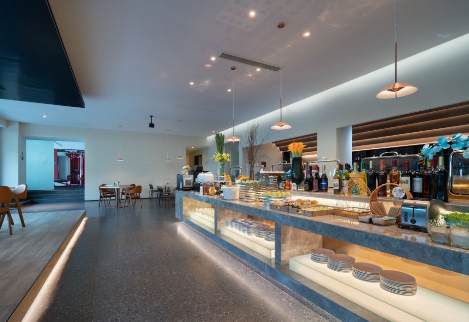 항저우 지하철역 표지판 이미지