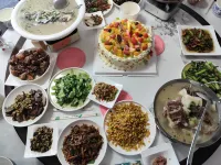 Niuchehe Shanshuijian Homestay - sarapan