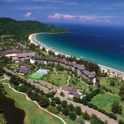 Nexus Resort & Spa Karambunai Hotels near Karambunai beach view, Sabah.