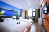 Cocoa unmanned smart hotel in Xinning County