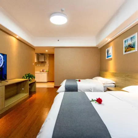 Leasie Residence Smart Hotel Apartment (Wanda Normal University Store in Siping)