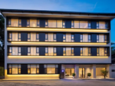 Dusk Mountains Reflecting Snow · Private Hot Spring Villa (Emei Mountain Scenic Area Branch) Hotels near Qingyin Pavilion