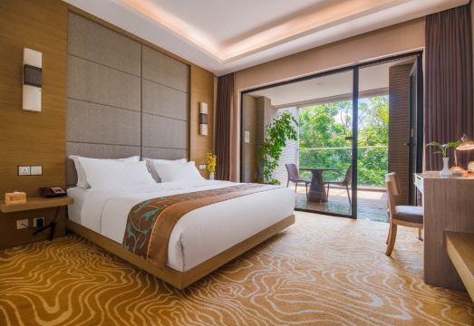 스린쉬안 홀리데이 인의 실외 수영장 전경 사진