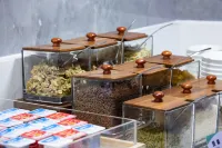Atour Hotel, located above the fountain in Guiyang's Grand Cross Square - breakfast