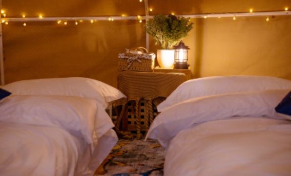 Deep breaths at Xiling Snow Mountain Campground