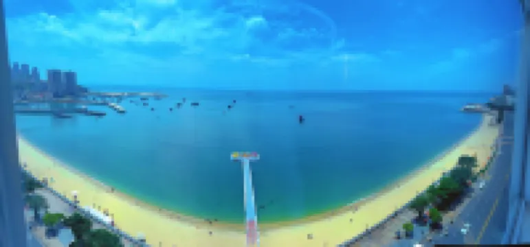 Xiehou Hαlfsea Seaview Beach Smart Homestay