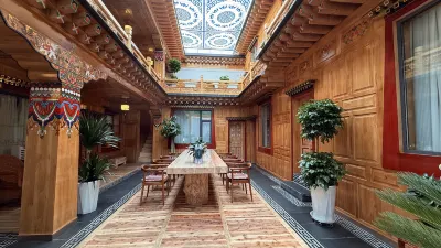 夏河邁迦民宿（拉卜楞寺店） 白石崖附近的飯店