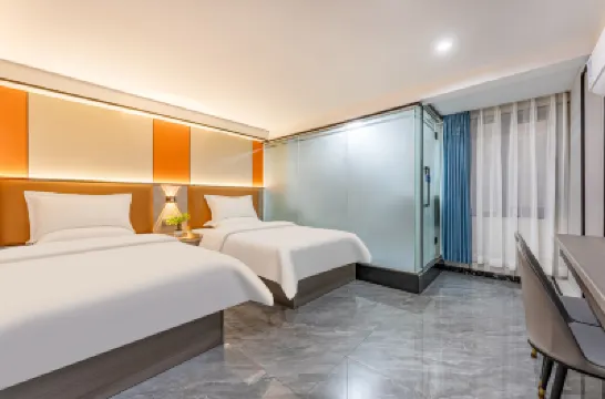 怡佳公寓（北京路步行街公園前地鐵站店） 鄰近新大新（北京路店）的酒店