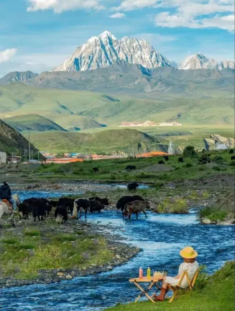 Kangding Tagong Yunduan Bieyuan Отели рядом с достопримечательностью «Тагун»