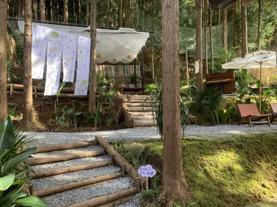 約珥·森林營地硫磺溫泉私湯屋(和順古鎮店) 華僑城·祕境森林樂園附近的飯店