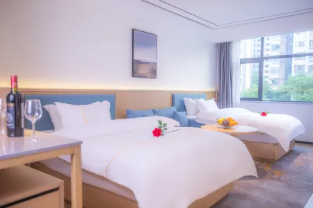 Chongqing Wenxi Hotel (Shizhu County Hongou Real Estate Times Square Branch) Отели в г. Шичжу-Туцзяский автономный уезд