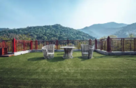 Farming and reading courtyard