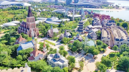 Jiuzhou YOUPIN Apartment Hotel Отели рядом с достопримечательностью «Yangpu Port»